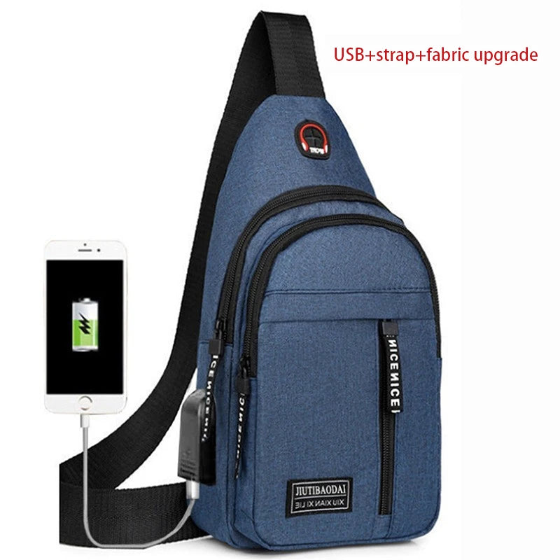 Sac à Poitrine Étanche avec Port USB